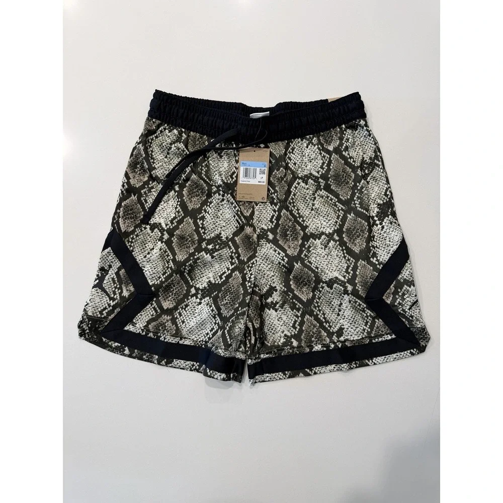 Jordan Sport Dri-FIT Mesh Diamond Shorts Snakeskin HF9907-133 Mens Medium